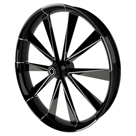 Spartus Metric Black Double Cut Wheels