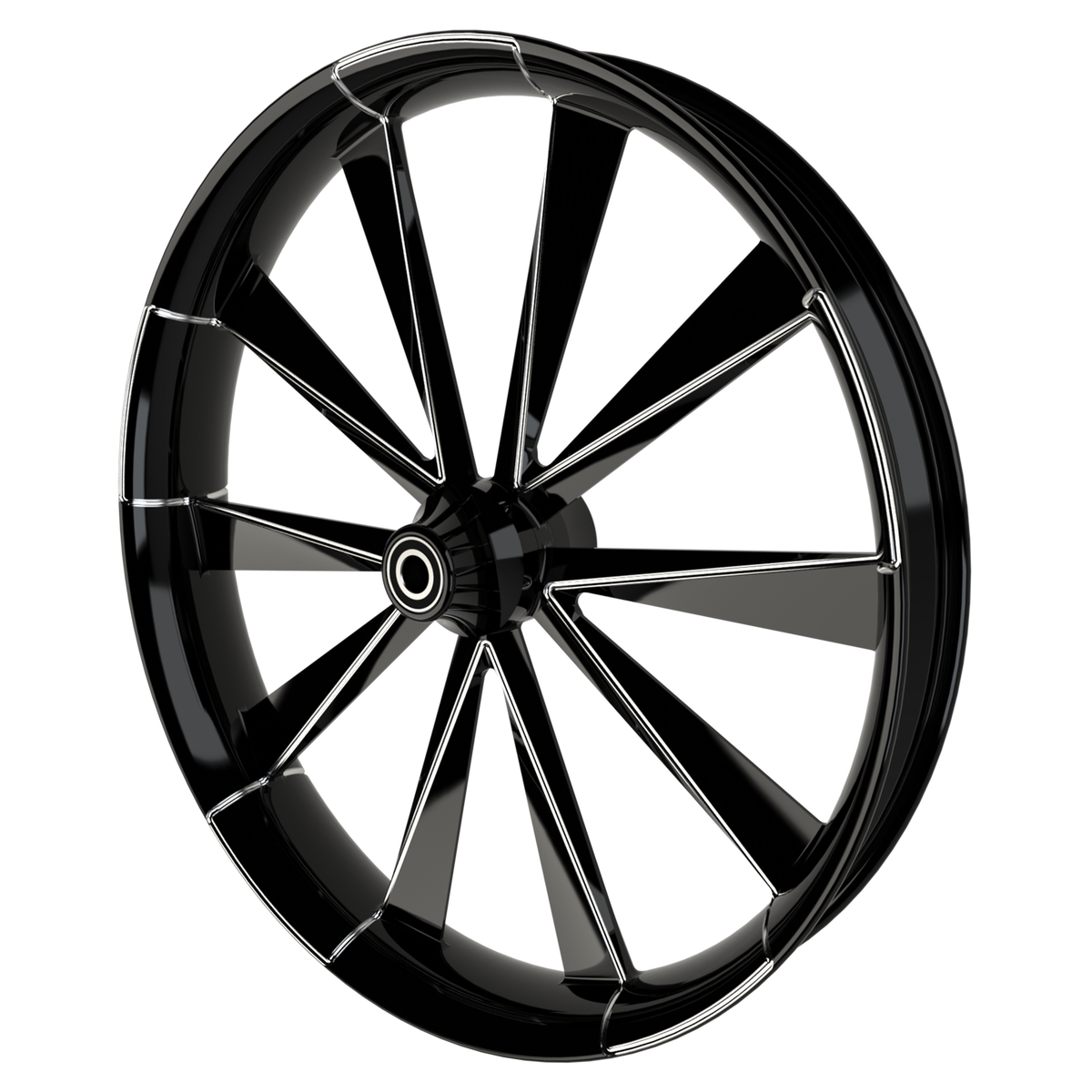 Spartus Harley Touring Black Double Cut Wheels