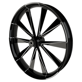 Spartus Bulldog Fat Tire Black Double Cut Wheels