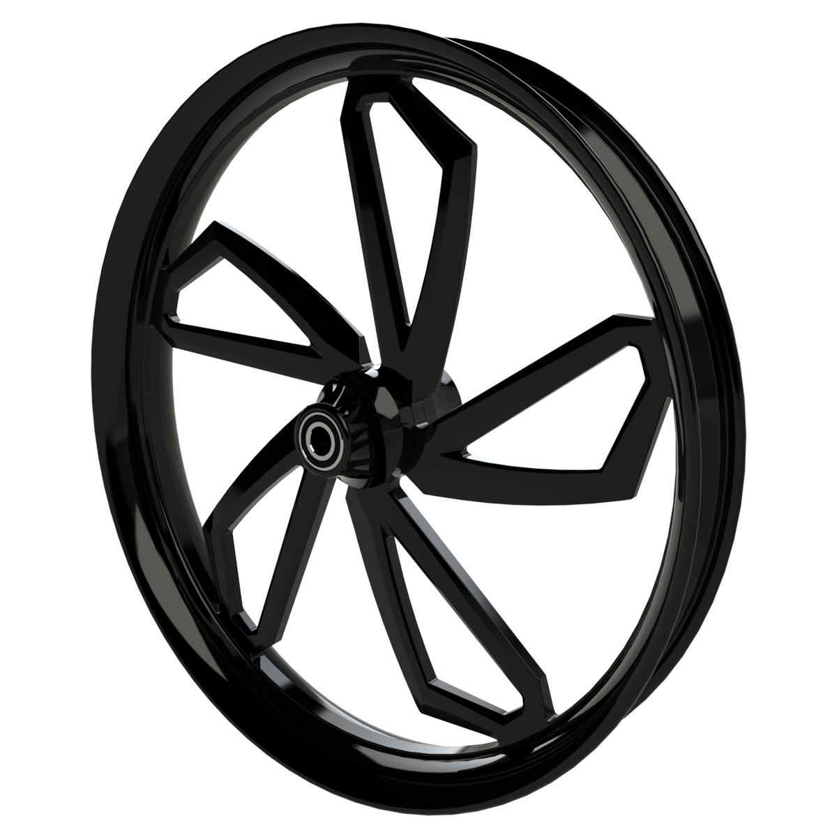Speed Harley Touring Black Wheels