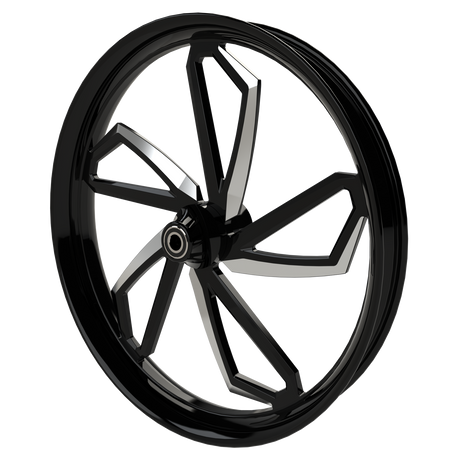 Speed Harley Touring Black Double Cut Wheels