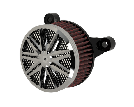 SRR Air Cleaner in chrome