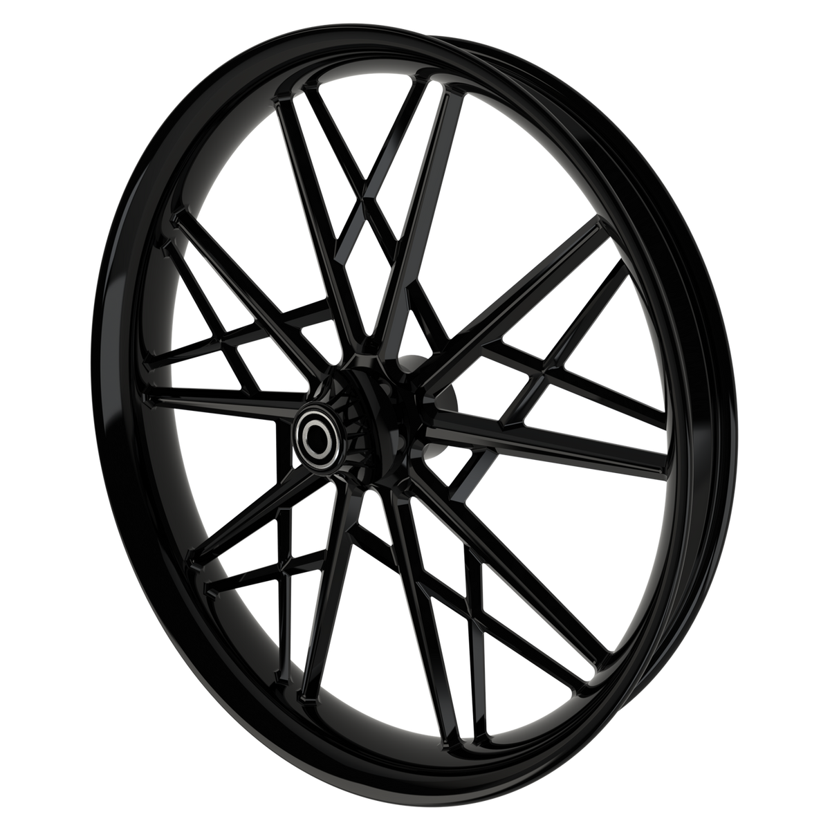 Stiletto Harley Softail | Dyna | Sportster Black Wheels