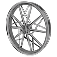 Stiletto Harley Touring Chrome Wheels