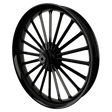 Straight Line Bulldog Fat Tire Black Wheels