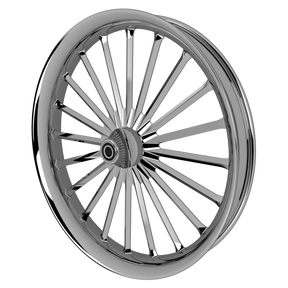 Straight Line Metric Chrome Wheels