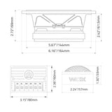DB Drive WDX65C : 6.5" Competition Component Loudspeaker