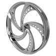 Super Sonic 3D Harley Chrome Wheels
