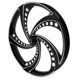 Super Sonic 3D Harley Black Double Cut Wheels