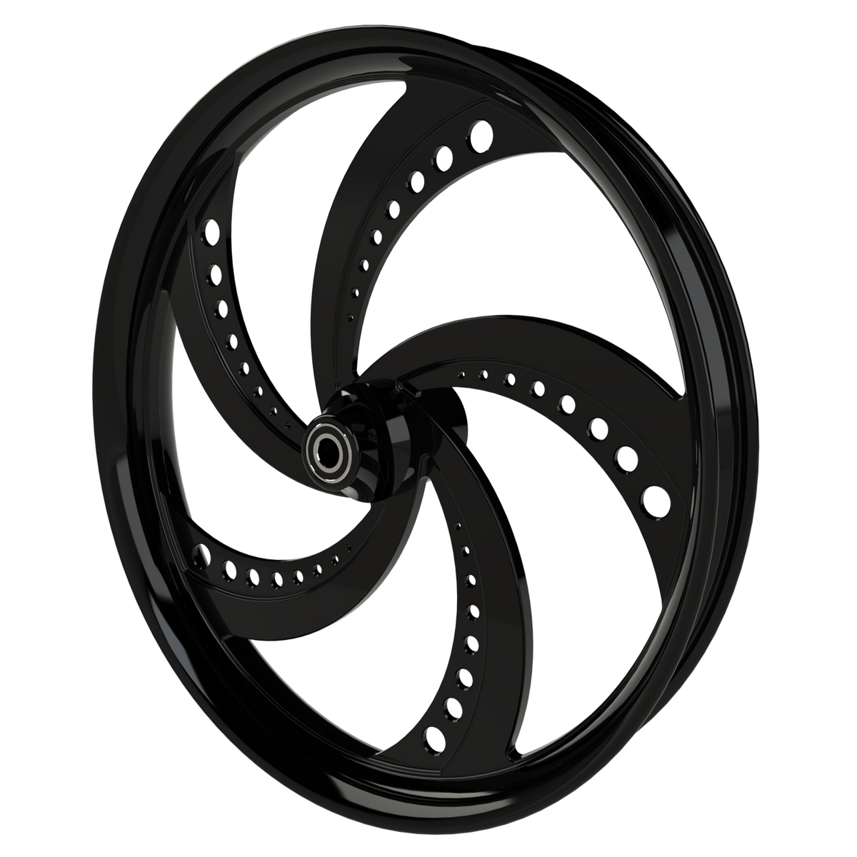 Super Sonic Bulldog Fat Tire Black Wheels