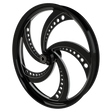 Super Sonic Bulldog Fat Tire Black Double Cut Wheels