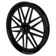 Super Street with Dimples Harley Softail | Dyna | Sportster Black Wheels