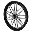 Super Street with Dimples Metric Black Double Cut Wheels