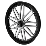 Super Street with Dimples Metric Black Double Cut Wheels
