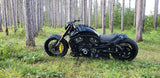 Super Street with Dimples Harley Softail | Dyna | Sportster Black Double Cut Wheels