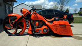 Super Sonic matching rotor on motorcycle wheel