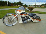 Switch Blade Harley Touring Chrome Wheels