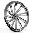 Switch Blade Harley Softail | Dyna | Sportster Chrome Wheels