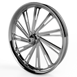 Switch Blade Harley Touring Chrome Wheels