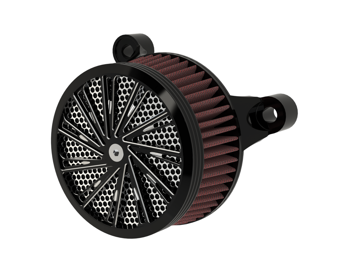 Switch Blade Air Cleaner in Black Contrast Cut