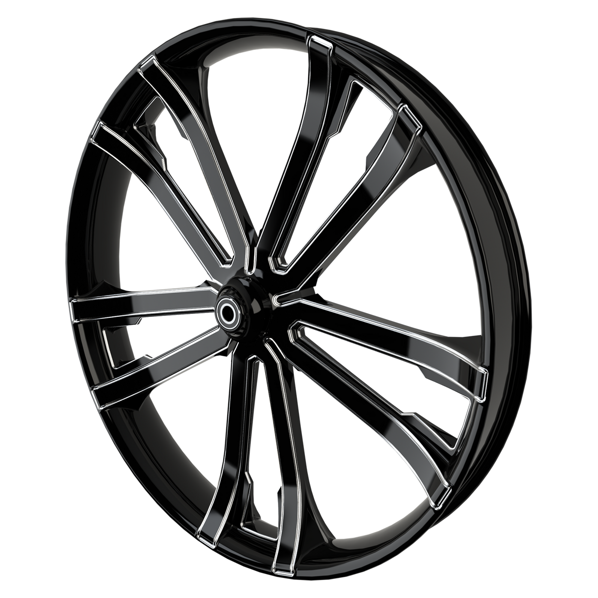 Syndicate 3D Indian Black Double Cut Wheels