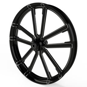 Syndicate Harley Touring Black Double Cut Wheels
