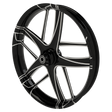 Tesler Harley Pan America Black Double Cut Wheels