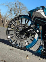 Roulette Metric Black Double Cut Wheels