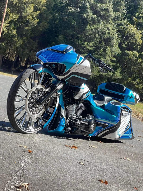 Roulette Indian Black Double Cut Wheels
