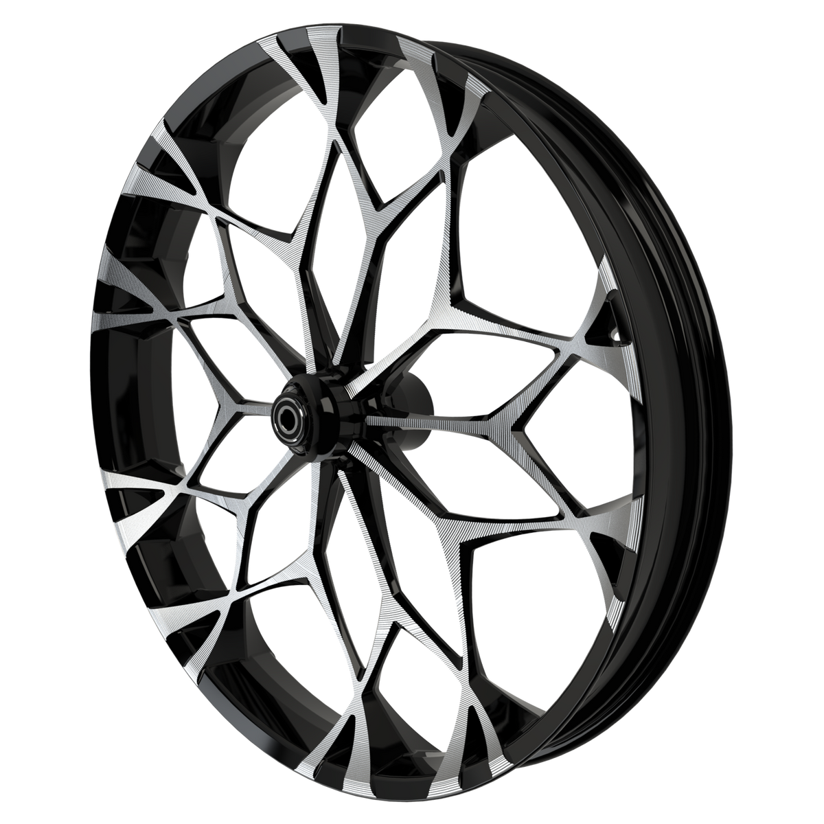 Torque 3D Indian Black Double Cut Wheels