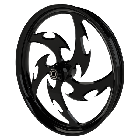 Tribal Bulldog Fat Tire Black Wheels