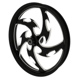 Tribal Indian Black Double Cut Wheels