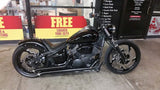 Tribal Harley Softail | Dyna | Sportster Black Double Cut Wheels