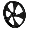 Twisted Steel Harley Touring Black Wheels