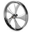 Twisted Steel Harley Touring Chrome Wheels