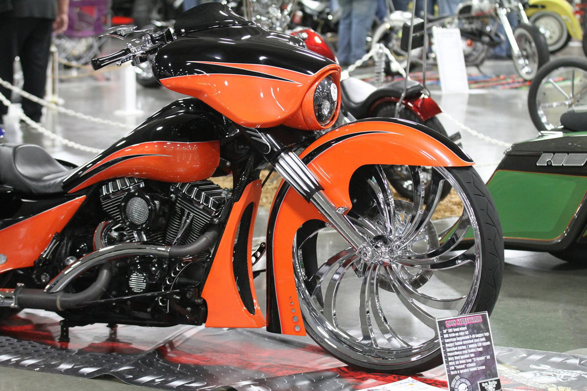 V Arm Harley Softail | Dyna | Sportster Chrome Wheels