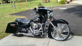 V Arm Harley Touring Chrome Wheels