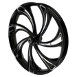 V Arm 3D Indian Black Double Cut Wheels
