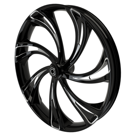V Arm 3D Indian Black Double Cut Wheels