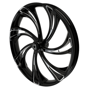V Arm 3D Harley Black Double Cut Wheels