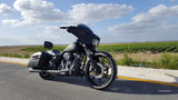 V Arm Harley Softail | Dyna | Sportster Black Double Cut Wheels
