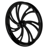 21 Inch V Arm Black Harley Wheel