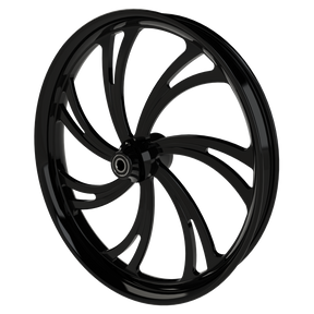 21 Inch V Arm Black Harley Wheel