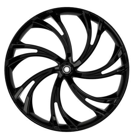 V Arm 3D Harley Black Wheels