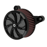 V Arm Air Cleaner in Black