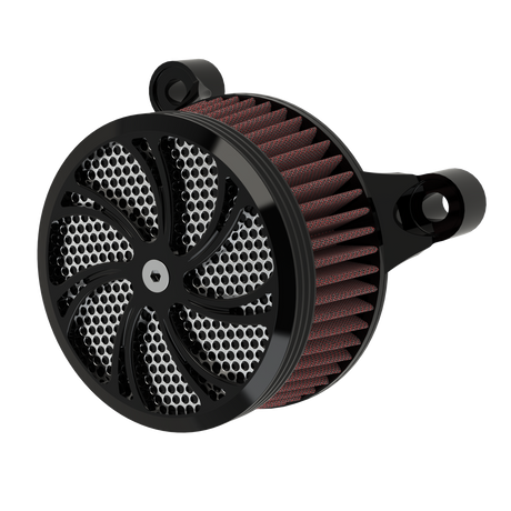 V Arm Air Cleaner in Black