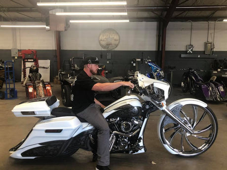 Villas Harley Touring Chrome Wheels