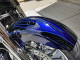 Villas Bulldog Fat Tire Chrome Wheels