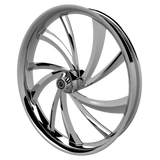 Villas Bulldog Fat Tire Chrome Wheels