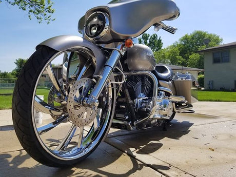 Villas Harley Touring Chrome Wheels